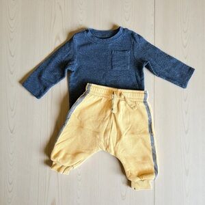 Cat & Jack Baby Boy 12 Month Jogger Set